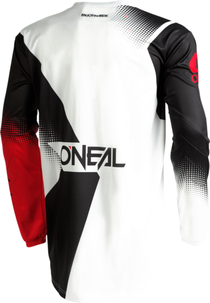 1692261655 2022 Oneal Element Racewear20v.22 Jersey Black White Red Back201 1.png