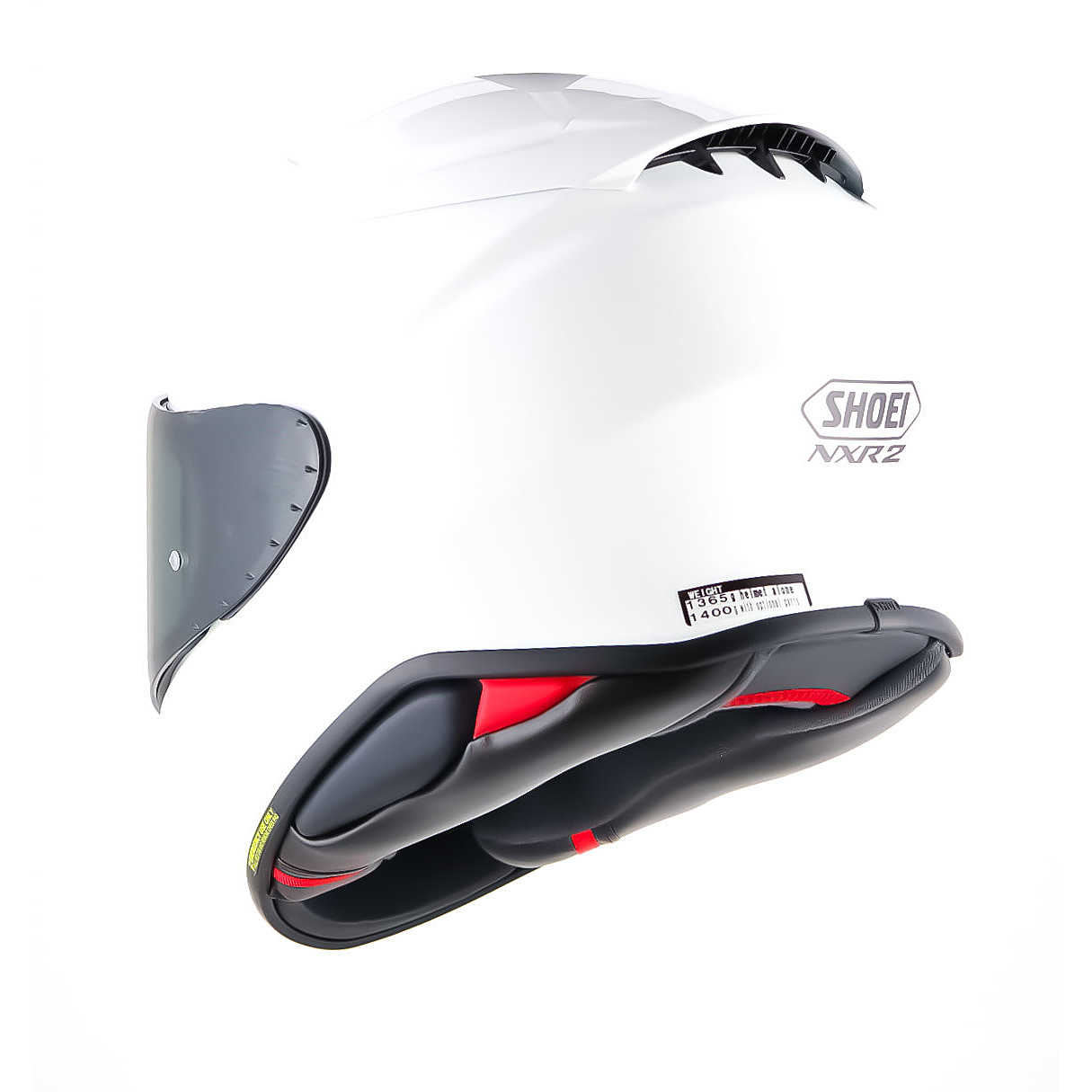 1724230745 Integral Motorcycle Helmet Shoei Nxr 2 Glossy White 179025 Zoom 3.jpg