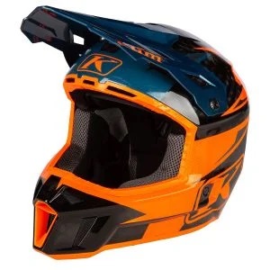 1743072806 Klim F3 Carbon Pro Off Road Helmet Striker Petrol Orange 1.jpg