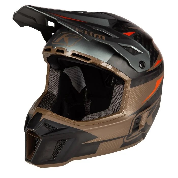 1743073165 Klim F3 Carbon Pro Off Road Helmet Peak Striker Potter S Clay.jpg