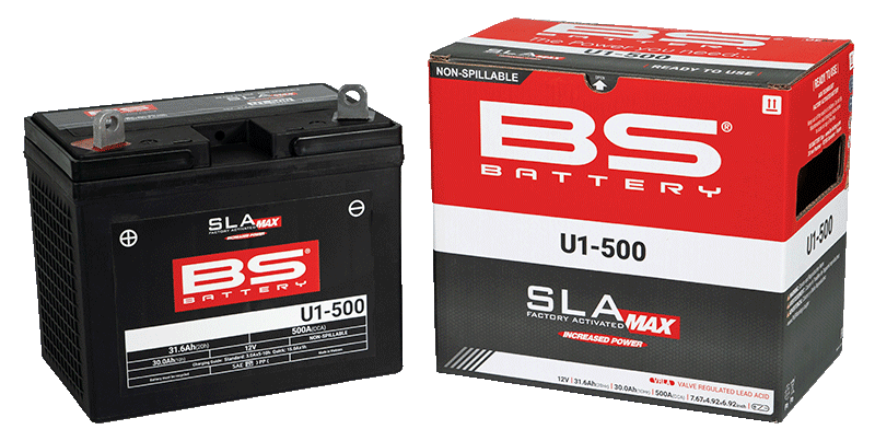 מצבר BS BATTERY – SLA U1-500 MAX (FA) (אחריות לשנה)