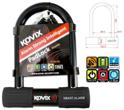 1778411315 Kovix Ktl14 150 Klodka Blokada Z Alarmem U Lock.webp