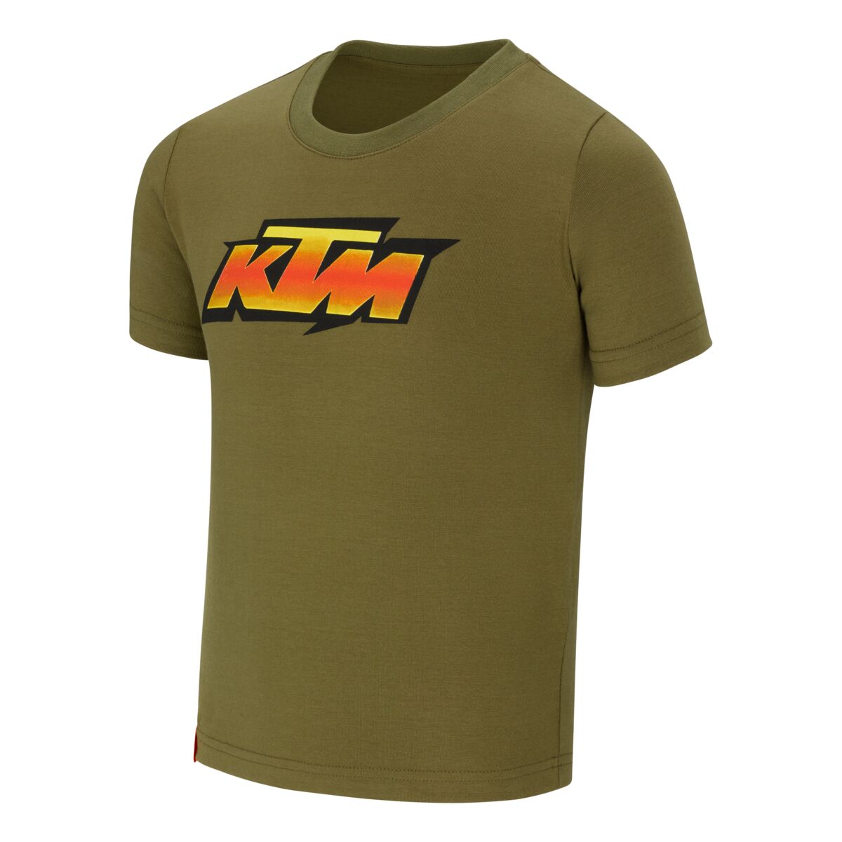 חולצה קטמ לילדים ירוק זית-T-Shirt Racing – Bambino KIDS