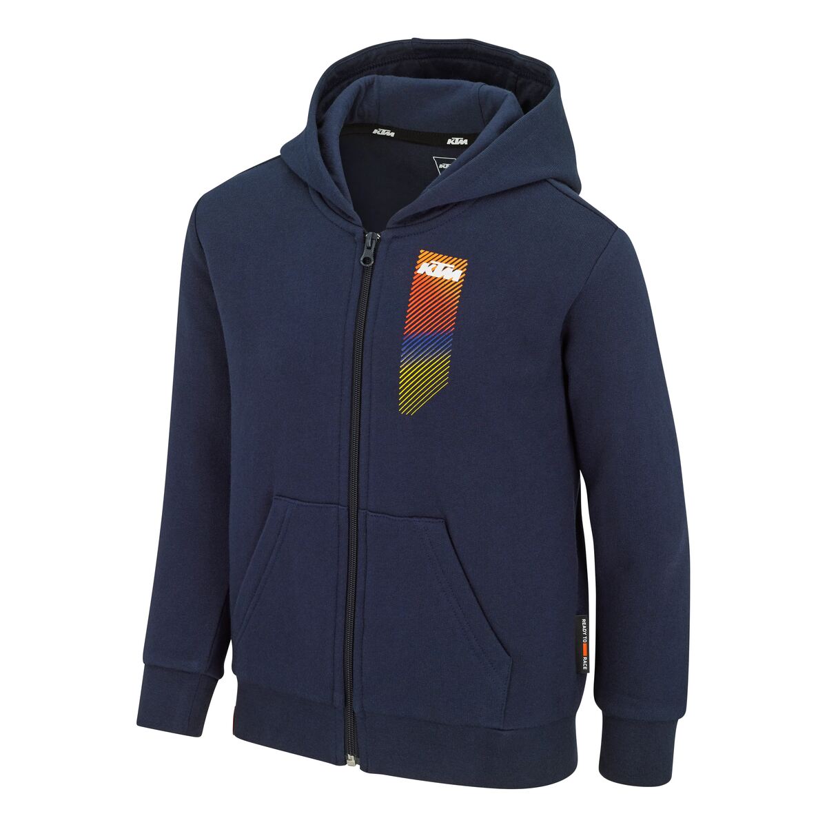 קפוצון לילדים קטמ כחול-Felpa con Zip Racing – Bambino